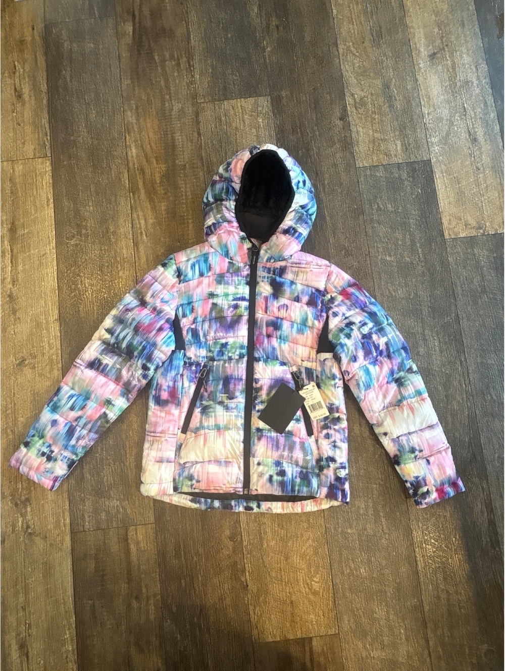 New Boulder Gear Youth Girls Starlight Puffy Jacket Size L 10 12 Kids Luster